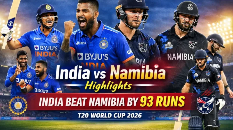 India vs Nambia