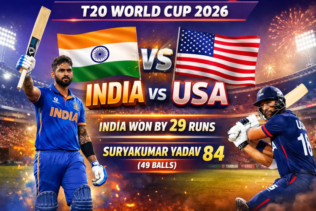 India vs USA,