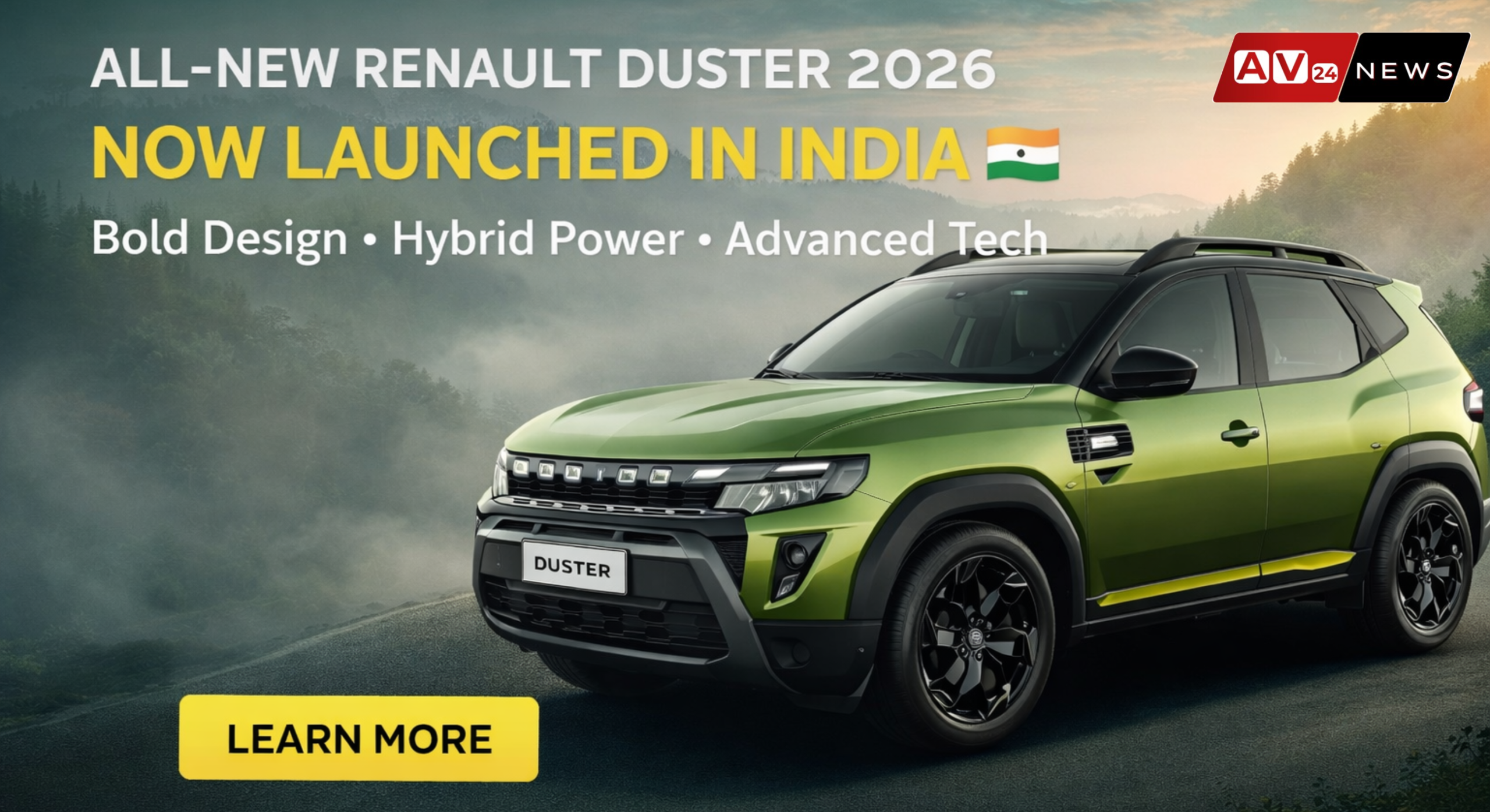 Renault Duster Launched at ₹10.29 Lakh in India – Full Details, Features & Specs 2026
