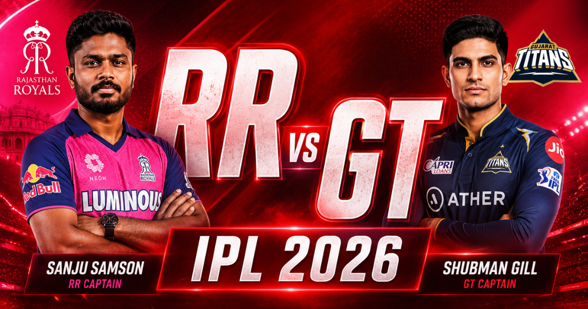 RR vs GT IPL 2026: Rajasthan Royals vs Gujarat Titans Today IPL Match Preview toss timing and jaipur weather