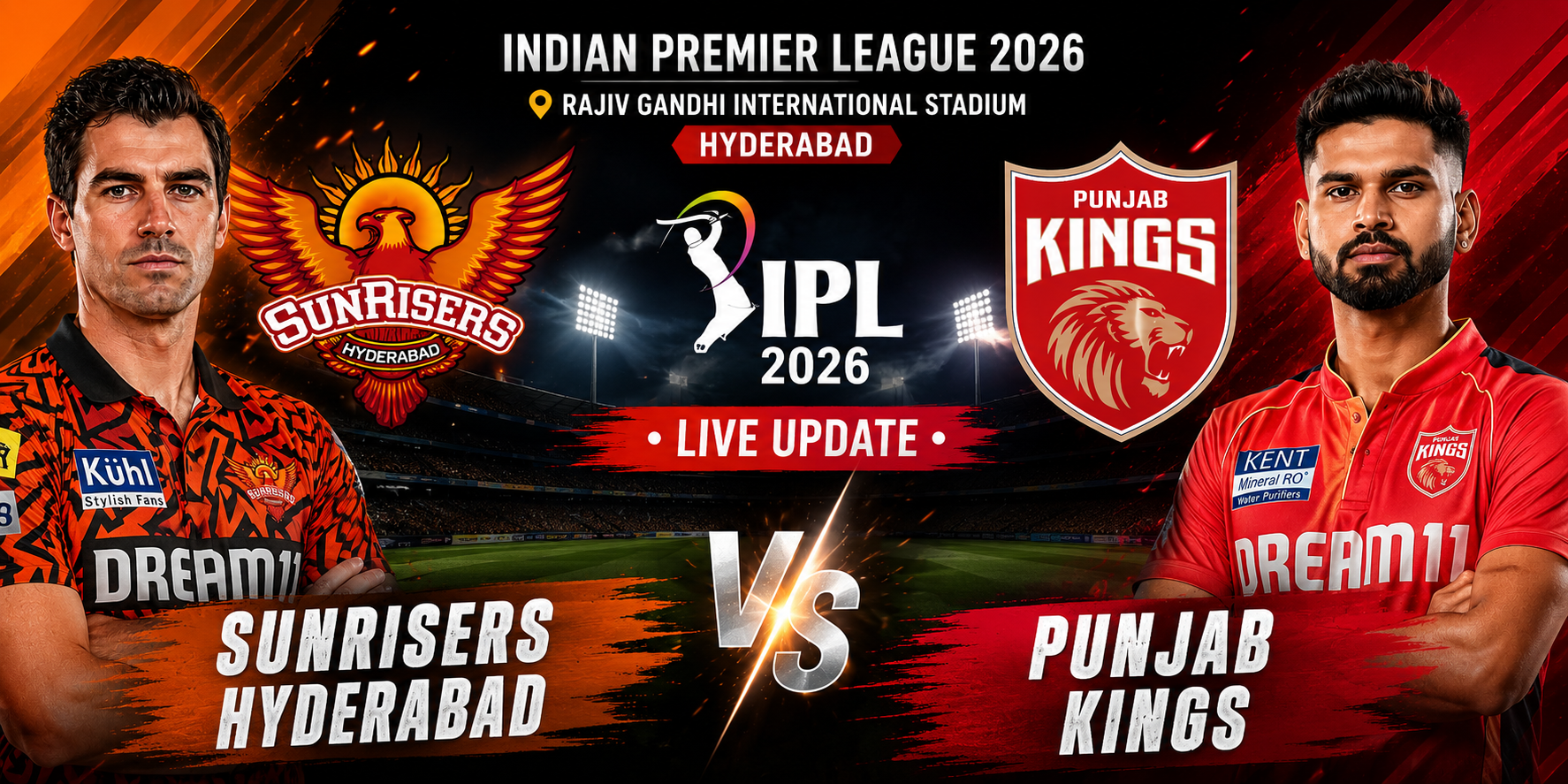 Sunrisers Hyderabad vs Punjab Kings Live Update: Full Match Review IPL 2026