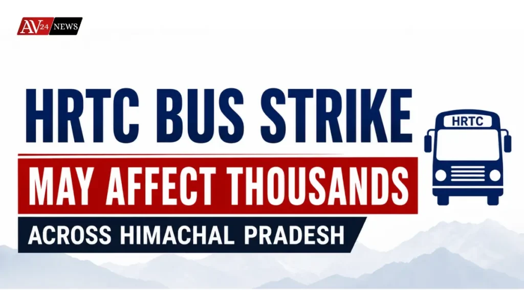 HRTC Bus Strike May Affect Thousands Across Himachal Pradesh
