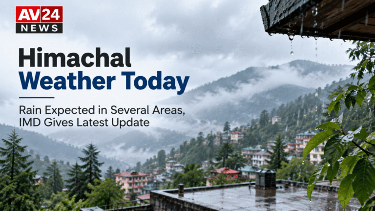 Himachal Weather Today: Rain in Several Areas, IMD Forecast